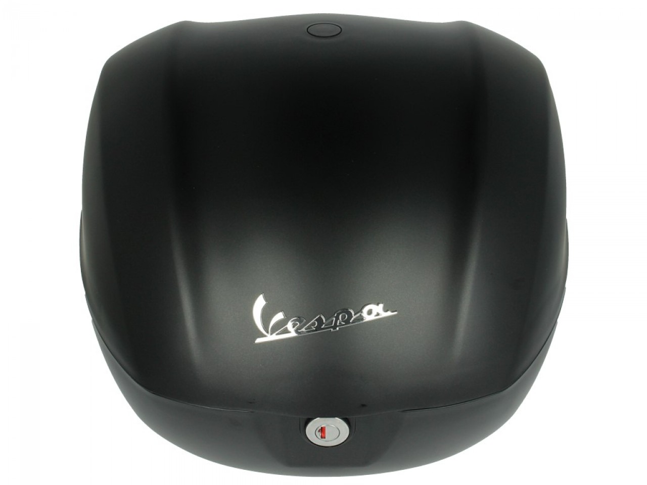 Baúl trasero para Vespa de 32 l, negro mate, modelo 99/C, sin respaldo