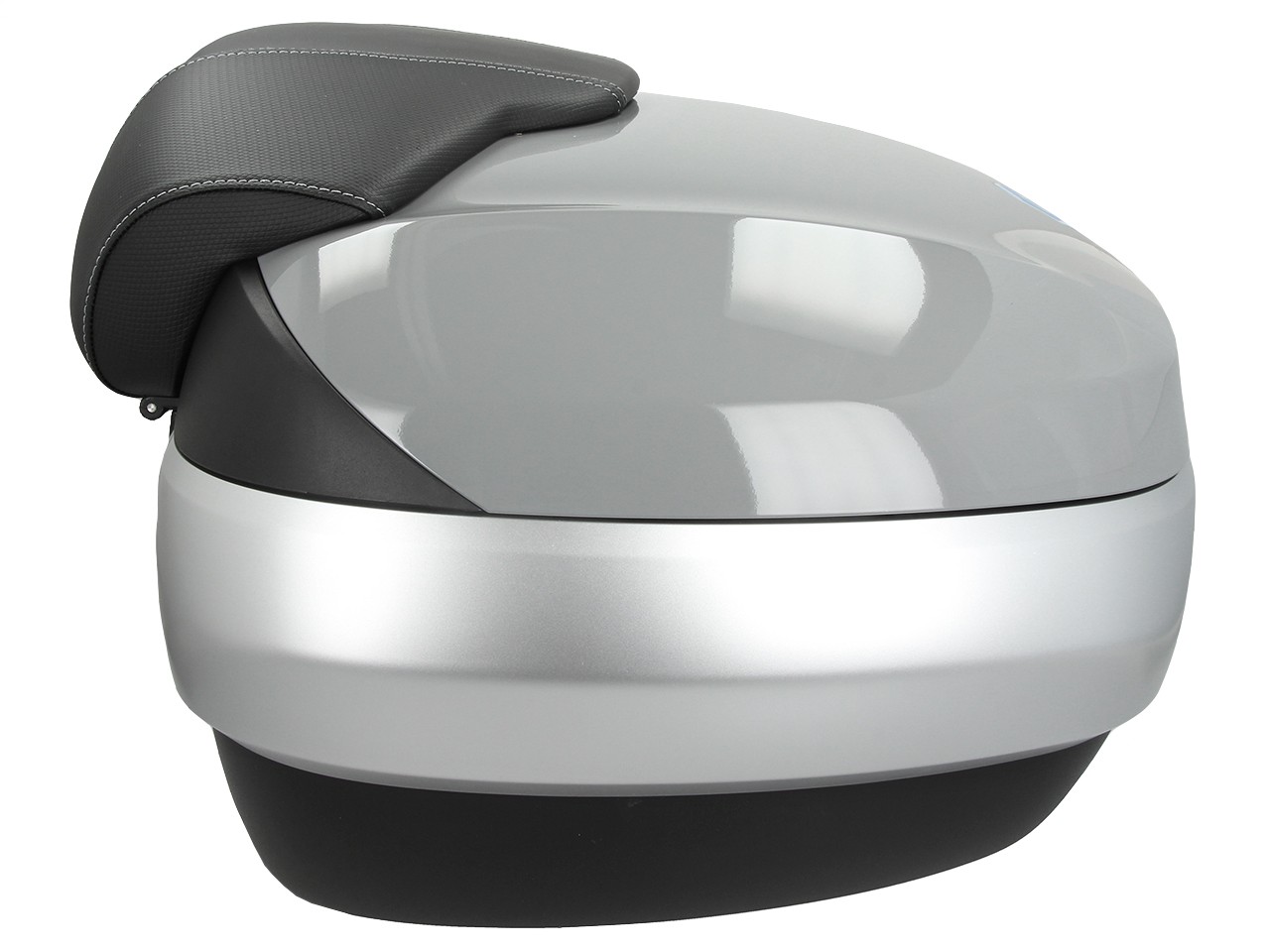 Top Case 50 l, plata (grigio Mouse 715/C) para Piaggio MP3 400 / 500 HPE 2020-2021