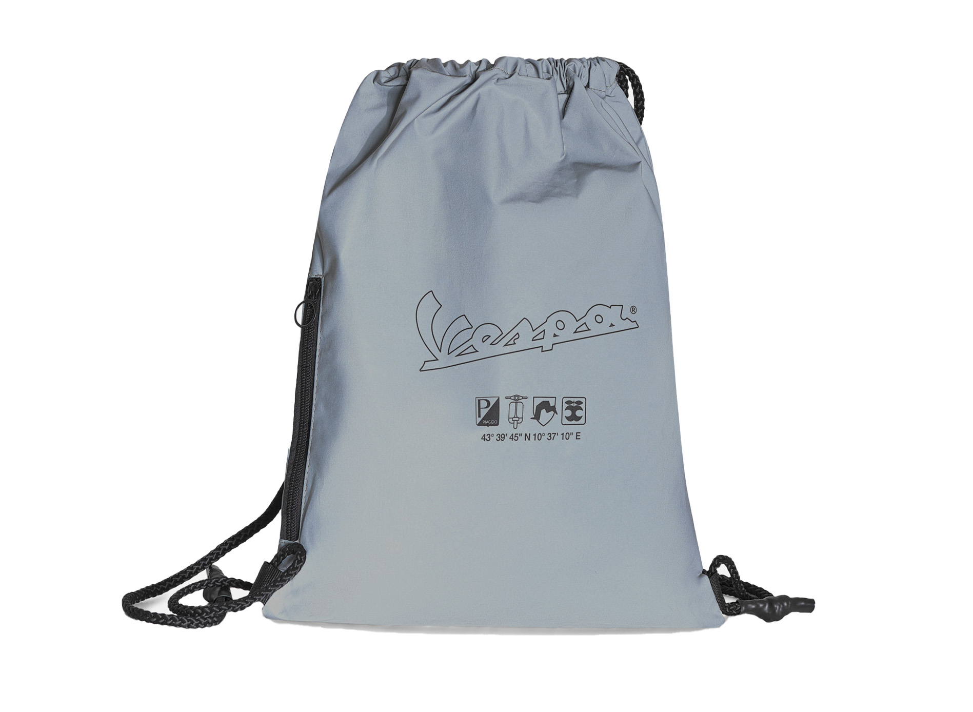 Mochila/bolsa de deporte Vespa Blade gris, colección DEC