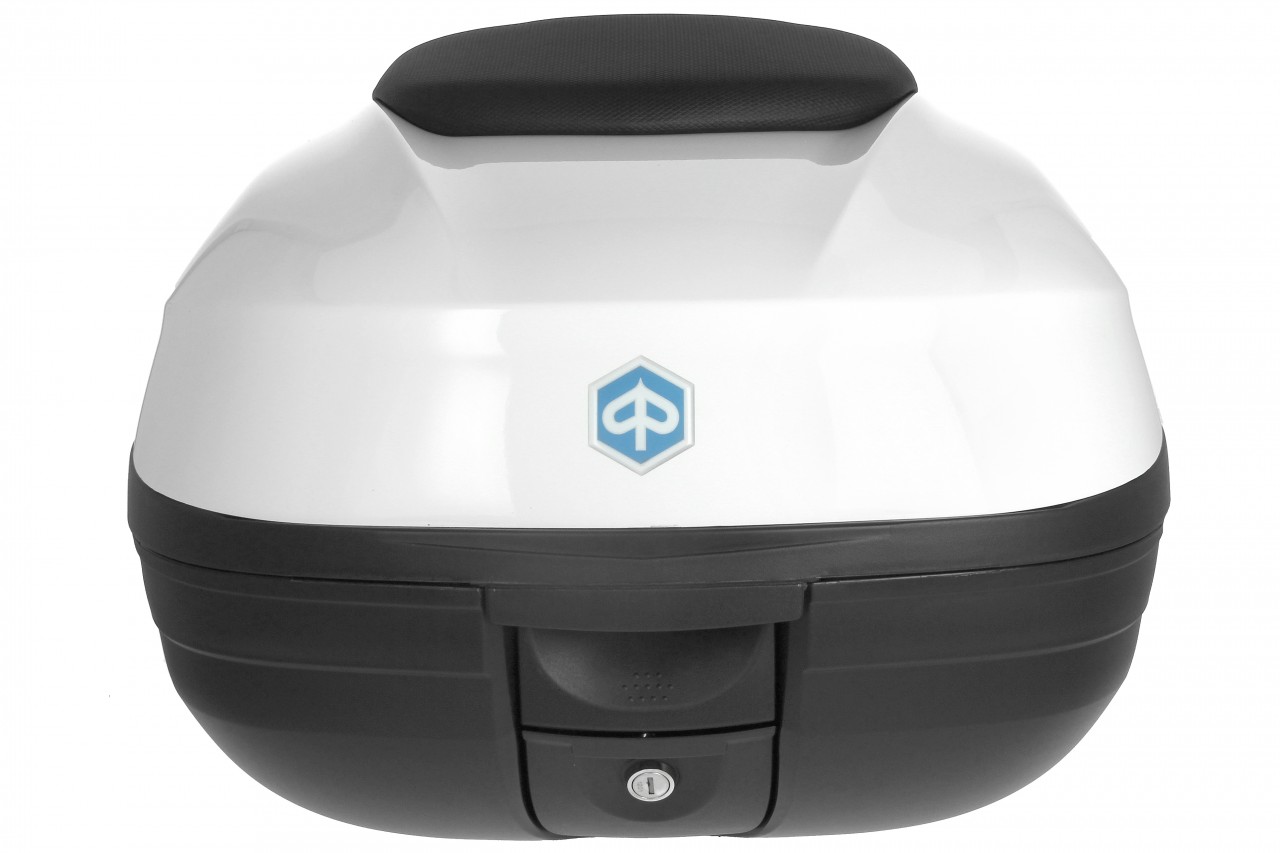 Top Case 37 l, blanco (XB3_weiß 533) para Piaggio MP3 400 / 500 HPE 2020-2021