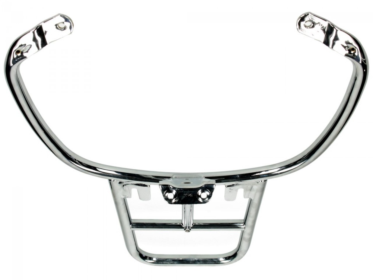 Portaequipajes trasero cromado para Vespa Primavera / Sprint / Elettrica