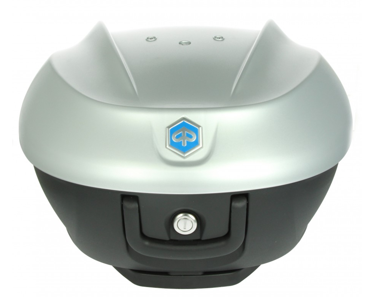 Kit baúl 36 l. gris mate 760/B Original Piaggio para Beverly HPE (incl. placa de montaje)
