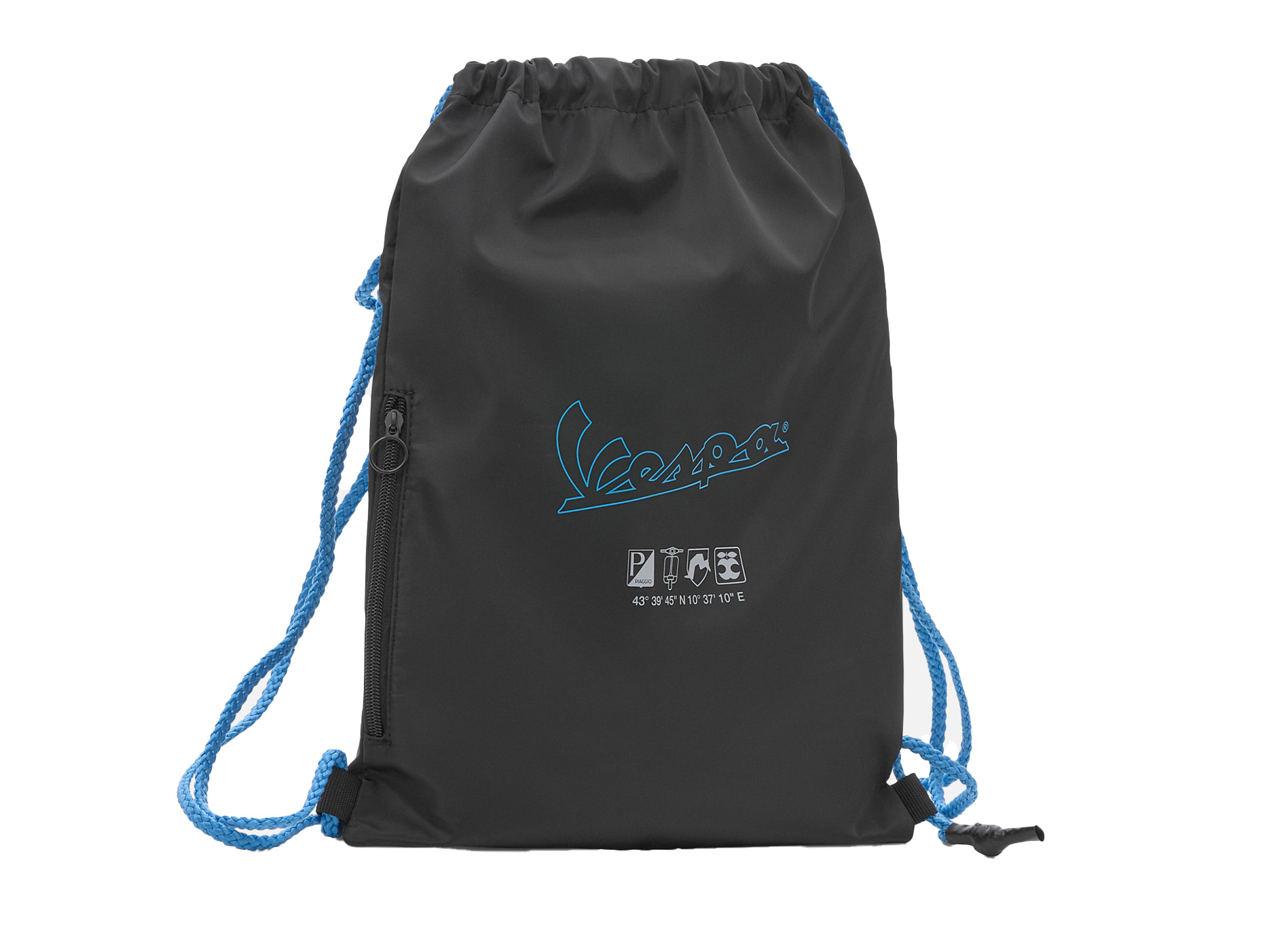 Mochila Vespa negra azul colección DEC