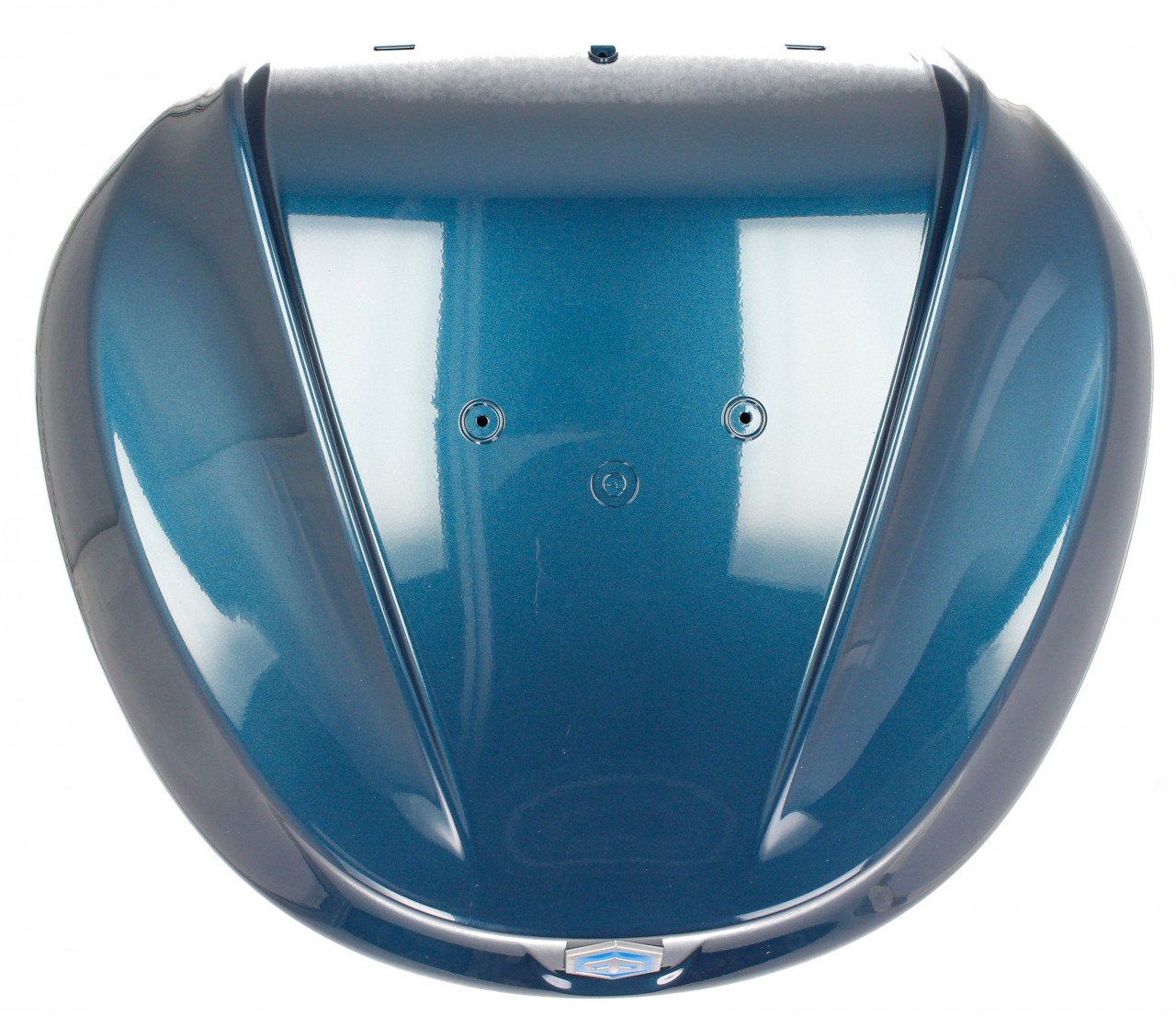 Kit maletín superior 36 l. Oxígeno Azul B12 Original Piaggio para Beverly HPE (incl. placa de montaje)