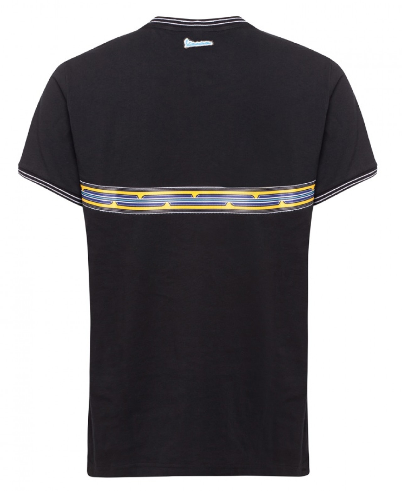 Camiseta Vespa Rayas en V Hombre