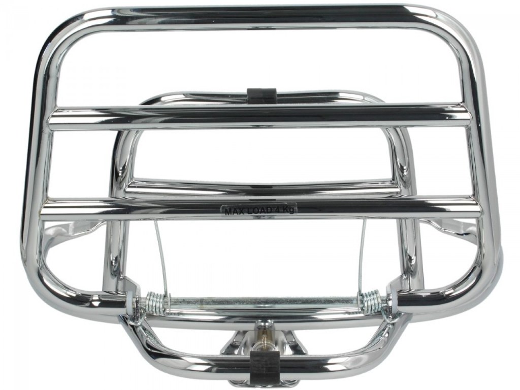 Portaequipajes trasero plegable Vespa Primavera / Sprint / Elettrica - Cromo