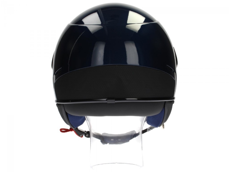 Casco jet Piaggio PJ azul