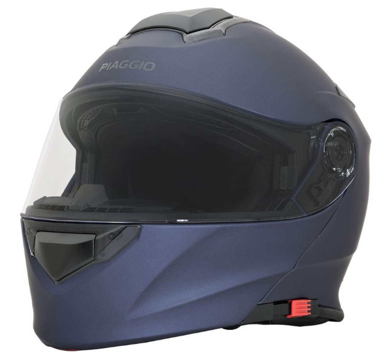 Casco modular Piaggio azul mate