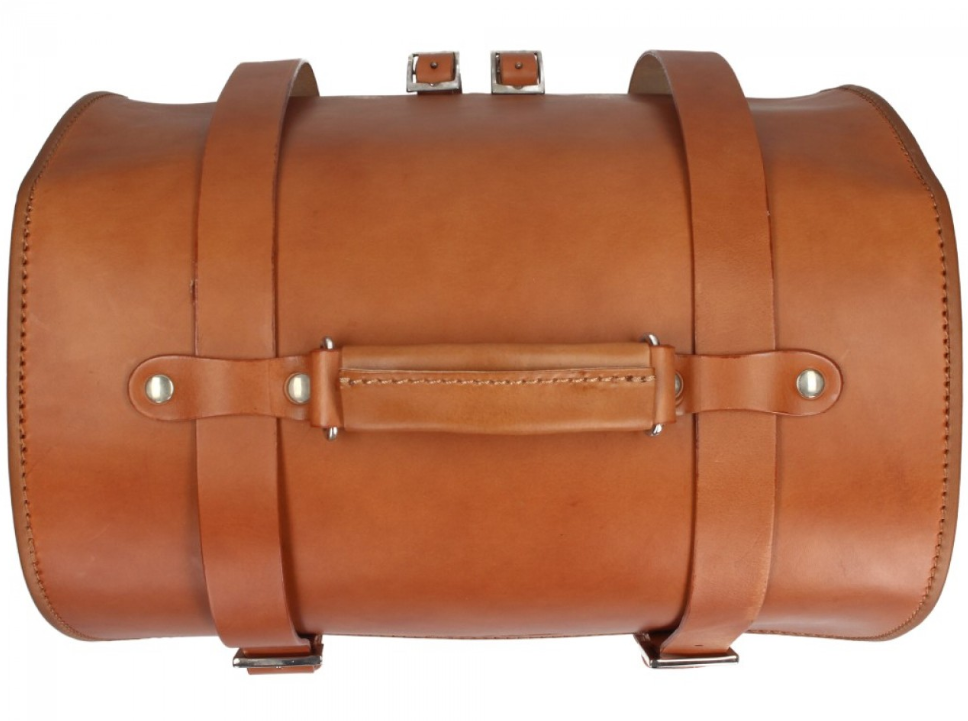 Bolsa de piel Vespa original - Marrón