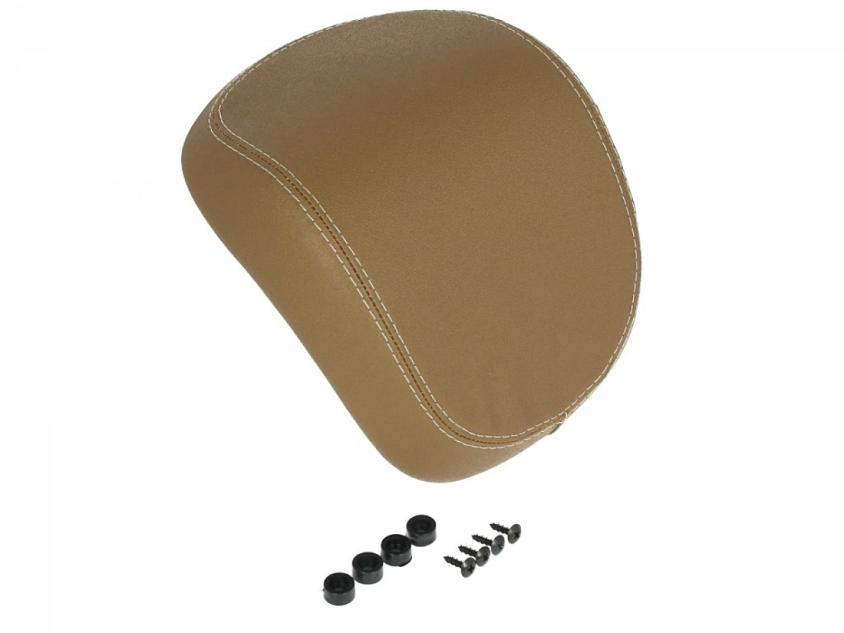 Respaldo original para Vespa Primavera / Sprint Topcase - Marrón claro