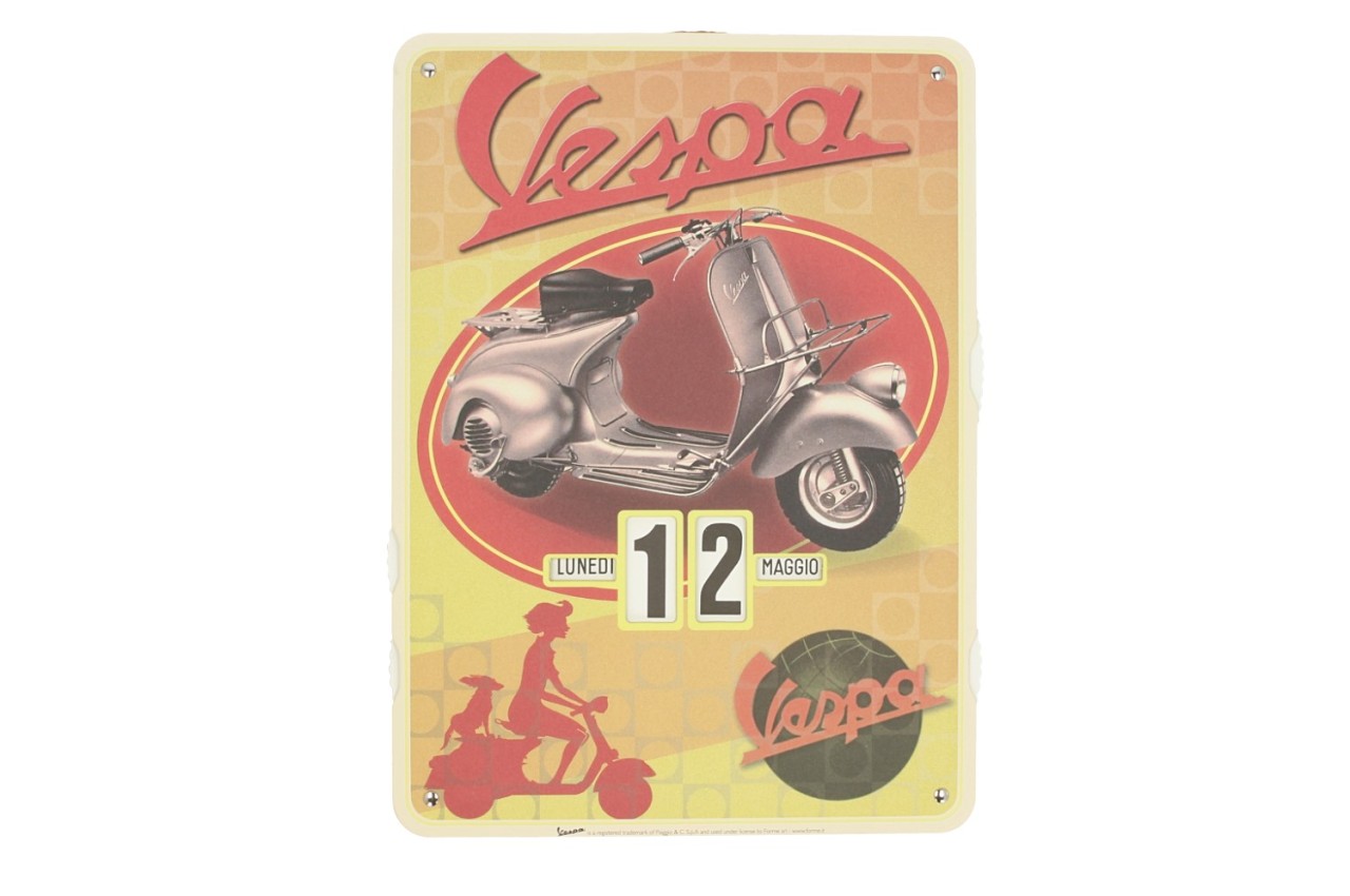 Calendario sin fin Vespa