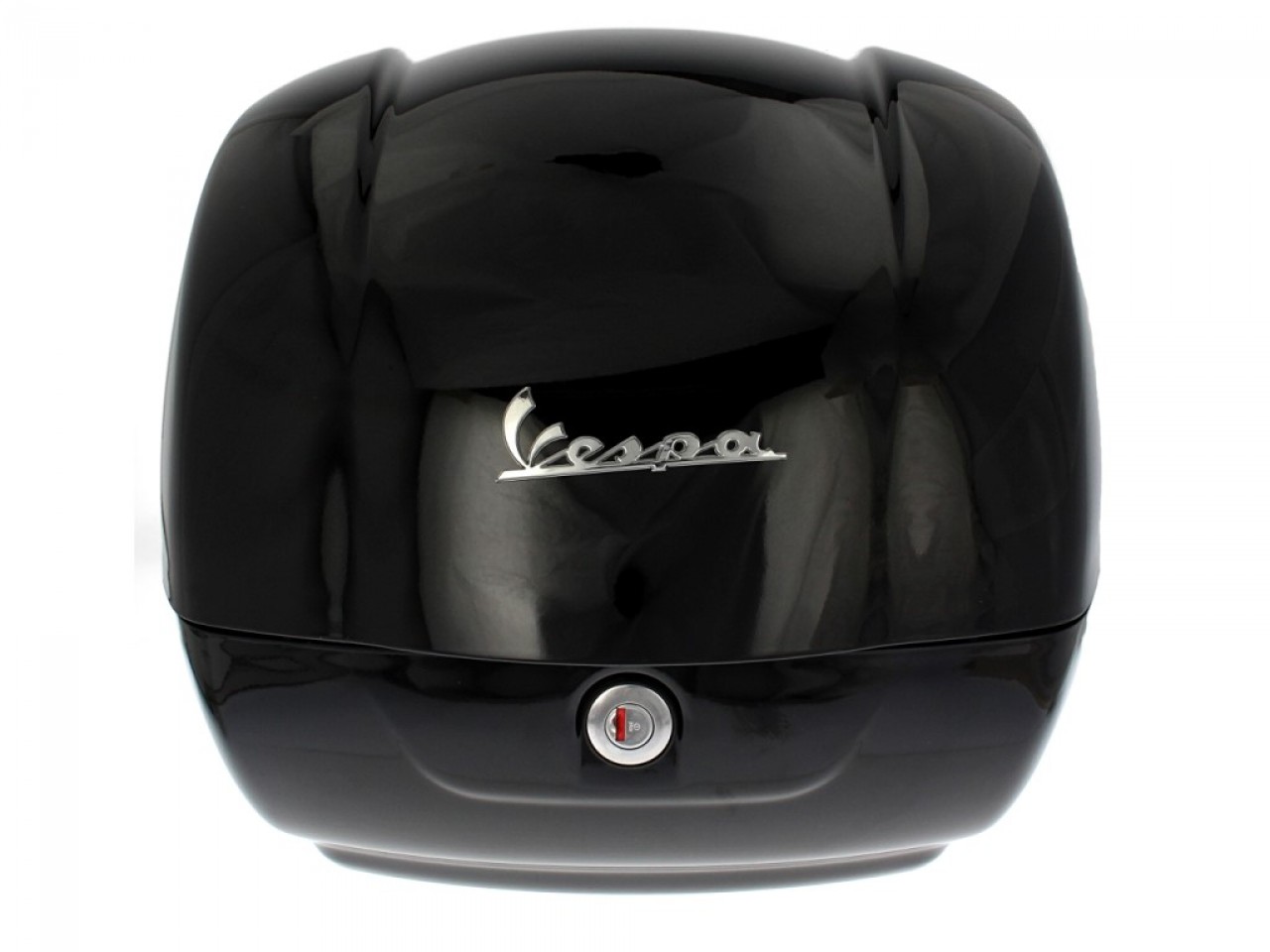 Baúl original para Vespa GTS - negro brillante 90, 094, a partir de 2014