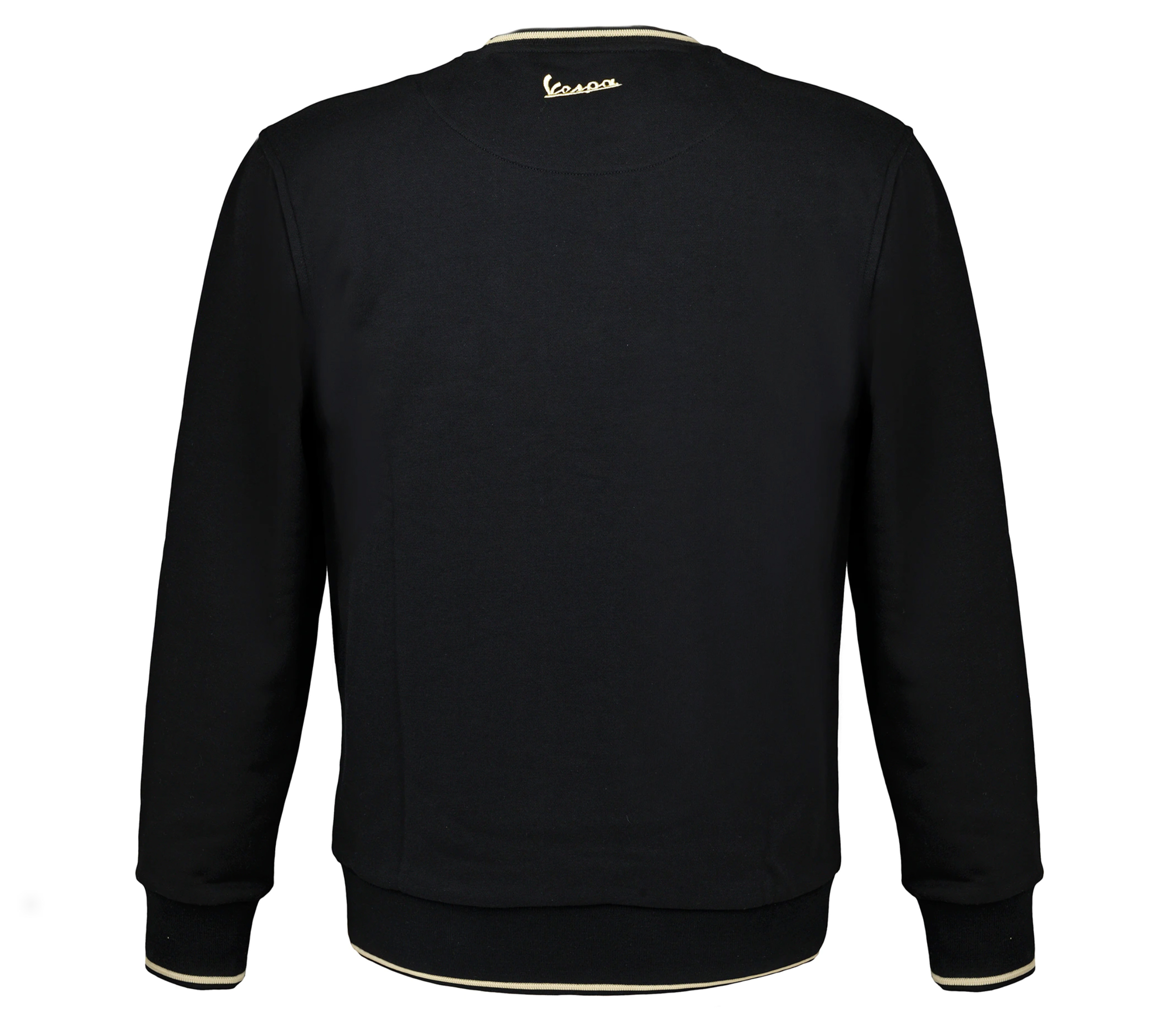 Sudadera Vespa años 75 - negra