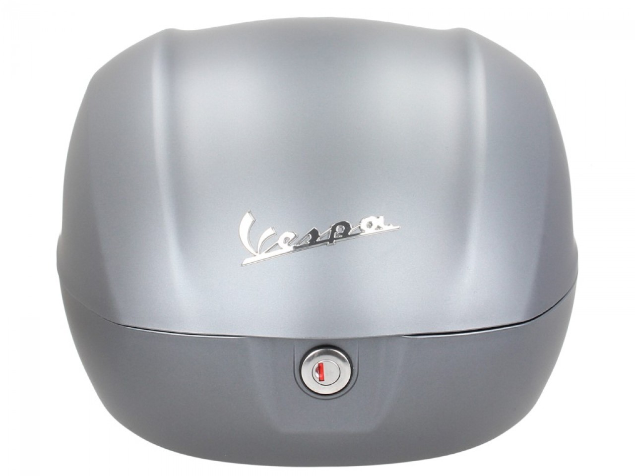 Baúl original de 32 l, gris/titanio, modelo 707/C, sin respaldo
