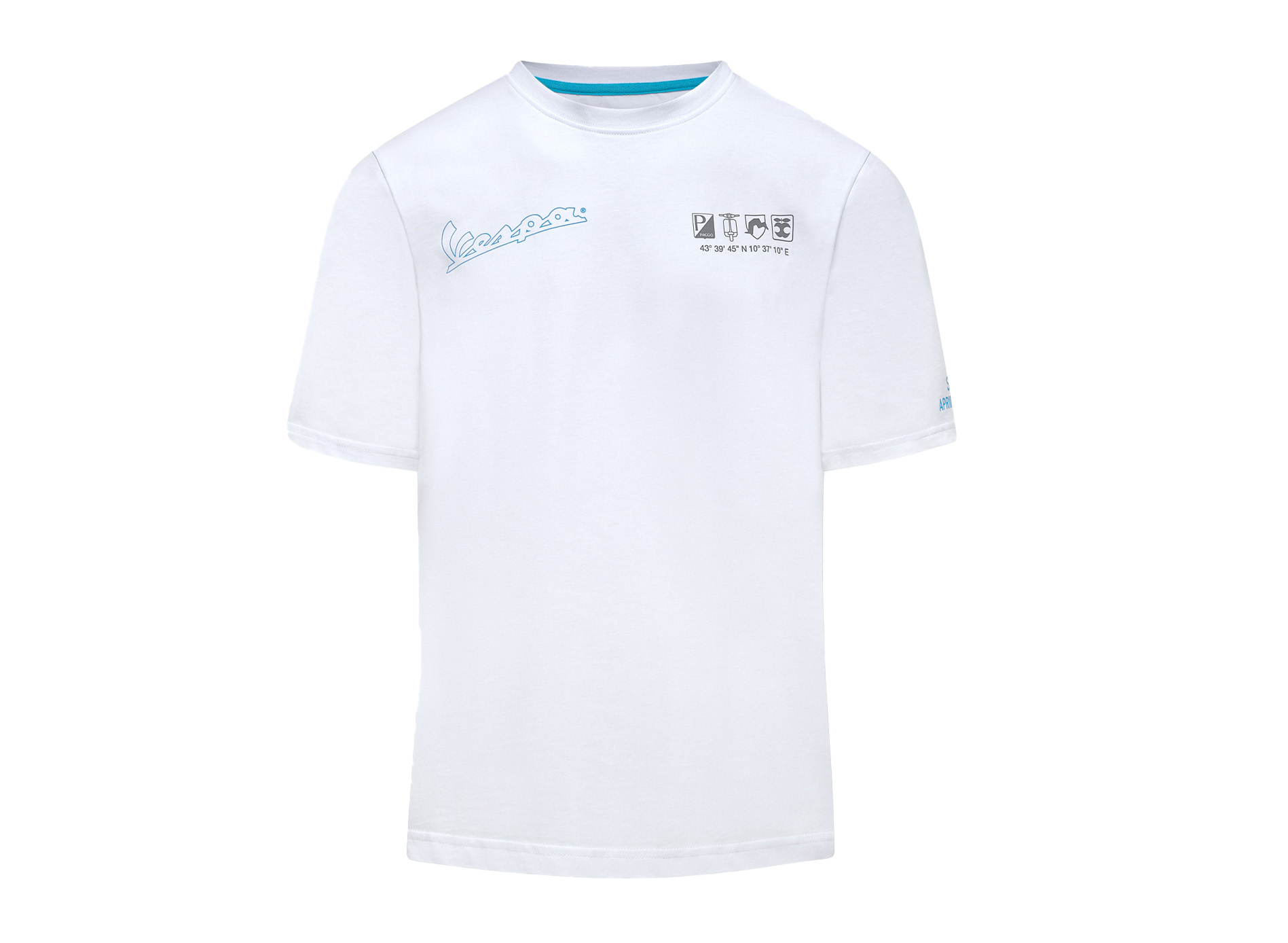 Camiseta Vespa Colección Holy white DEC