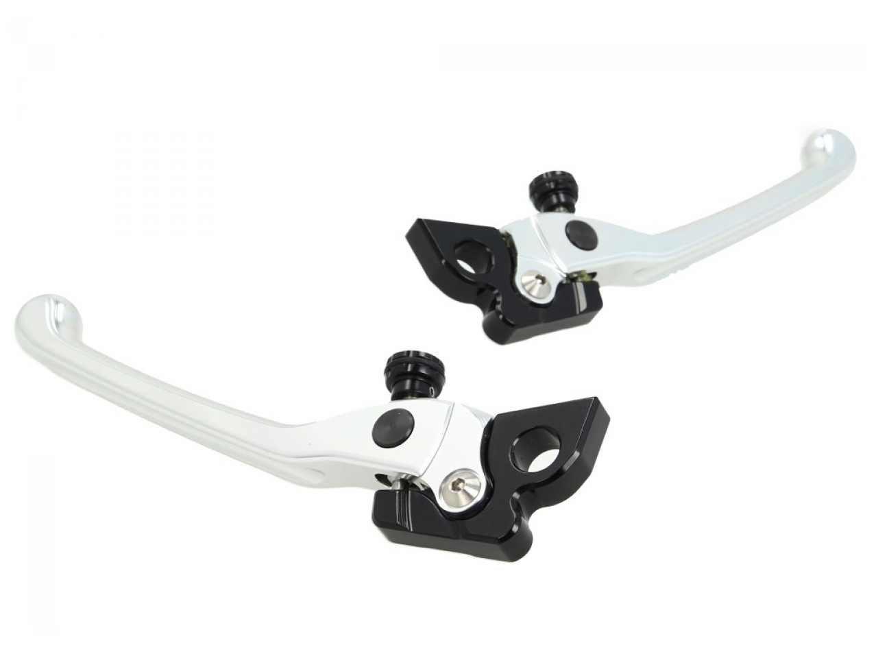 Kit de manillar, aluminio, anodizado, juego de manetas, palancas y extremos de manillar para Vespa GTS