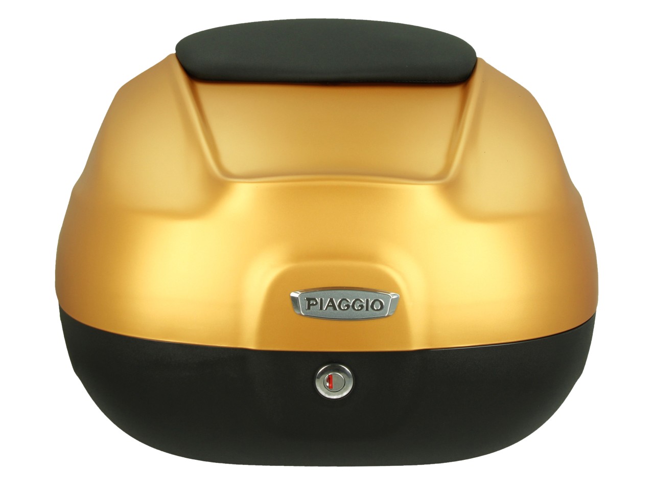 Maleta trasera de 37 l con respaldo para Piaggio Medley Sport 125/200 (24-25) - amarillo metalizado mate L10