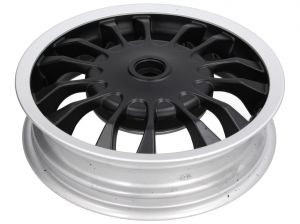 Llanta trasera negra para Vespa Sprint 4T