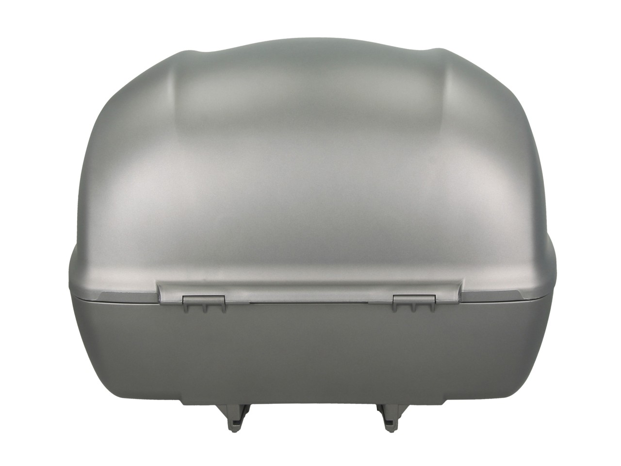 Baúl trasero para Vespa de 32 l, gris, modelo G22, sin respaldo