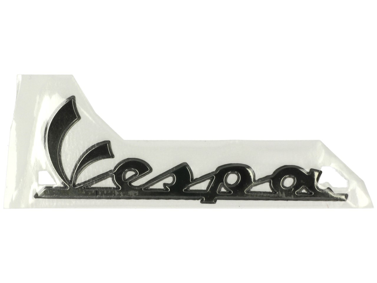 Letras "Vespa" en el escudo de la pata delantera - negro brillante/antracita