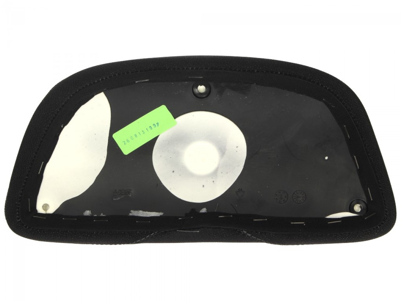 Respaldo original para Topcase Negro Vespa LX