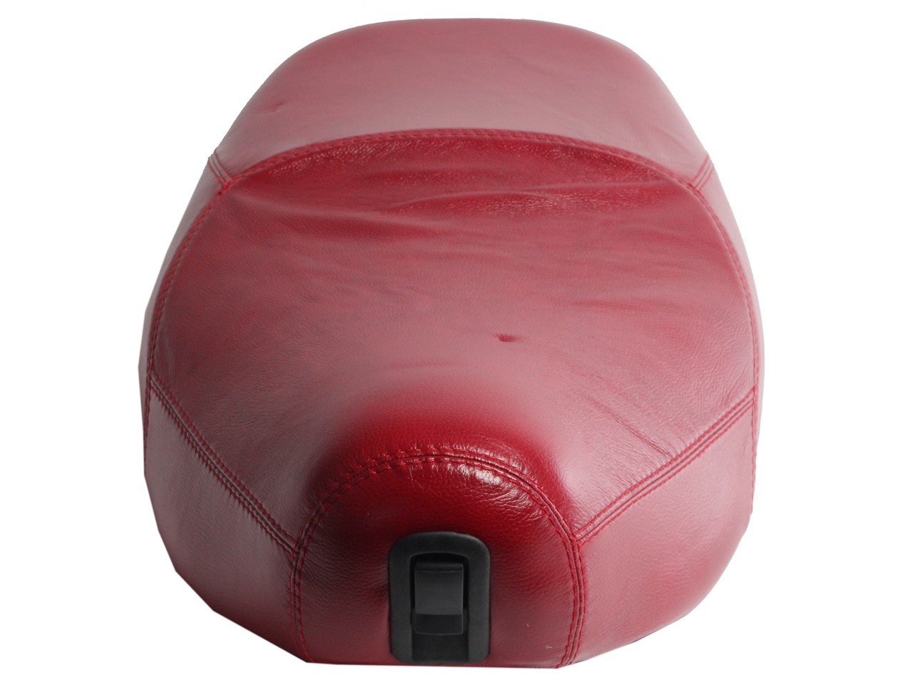 Asiento Vespa de cuero auténtico rojo para LX 50-150cc Touring, ET2/ET4 /LX/LXV/S 50-150cc-
